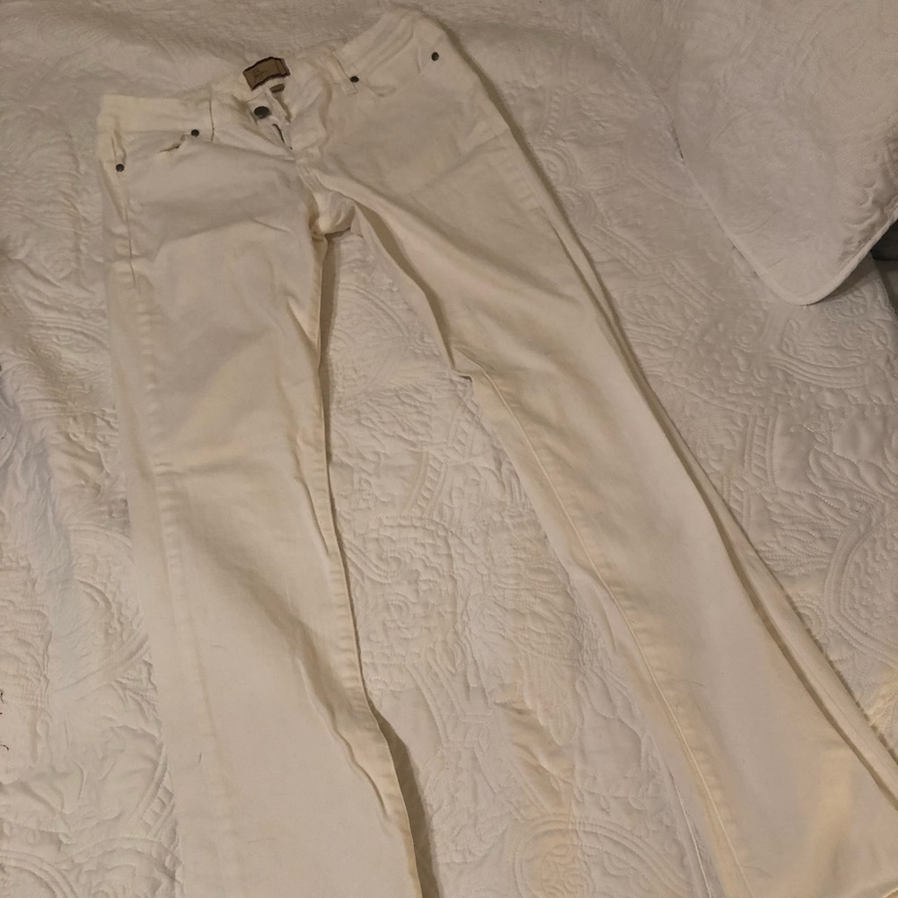 Paige denim white jeans